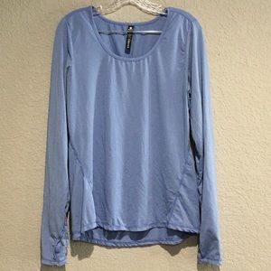 Light blue long sleeve shirt